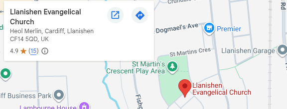 Map or photo of the church building